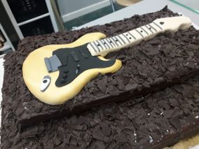 tarta guitarra electrica
