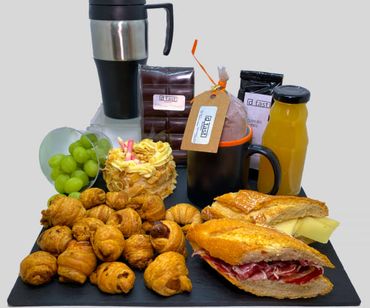 desayuno gourmet dulce y salado 
