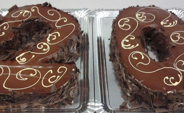 tarta personalizada numero veinte